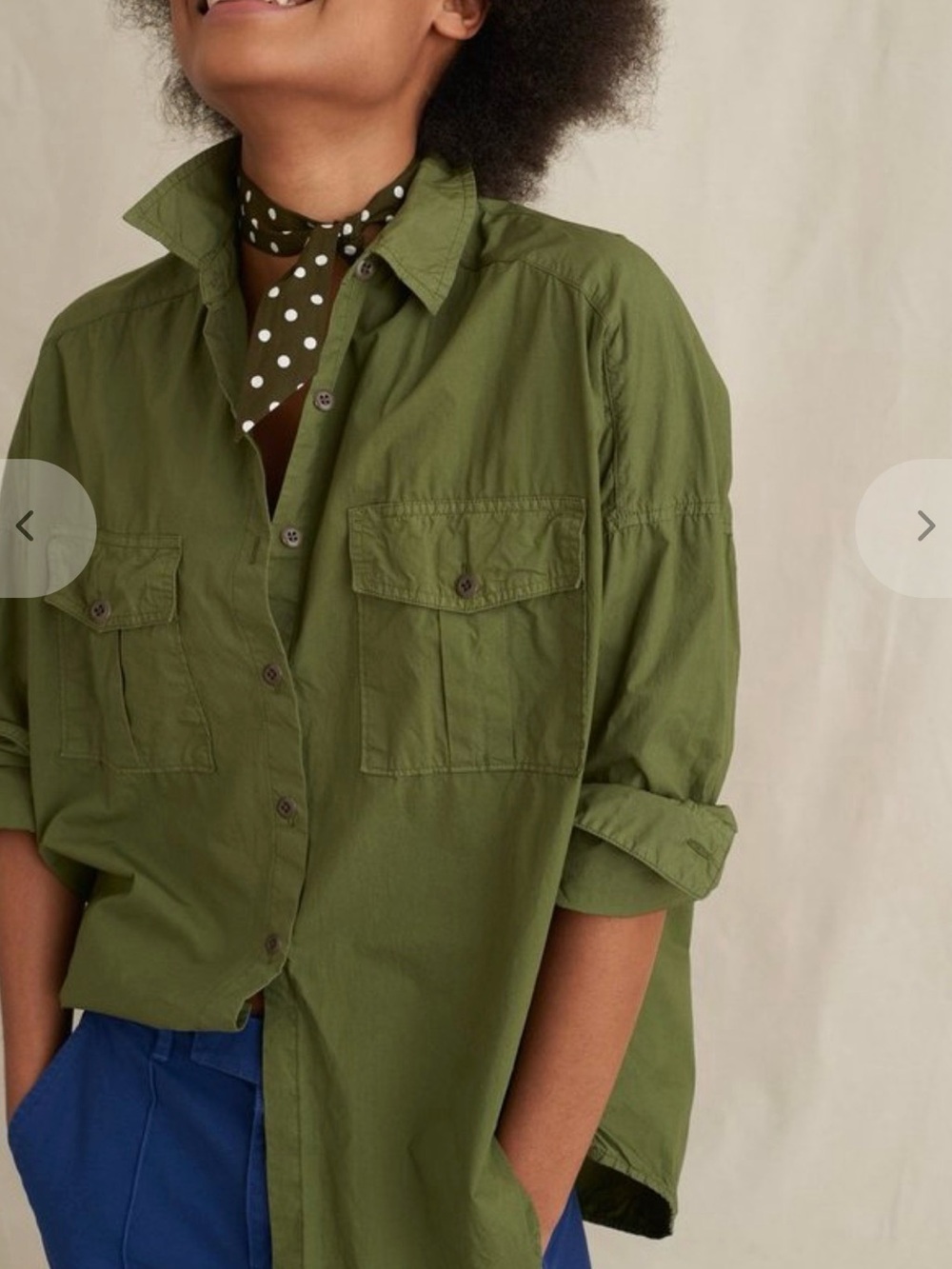Alex Mill Keeper Oversized Shirt ✨🫒